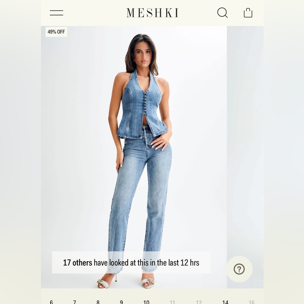 Women's Blue Denim Jeans